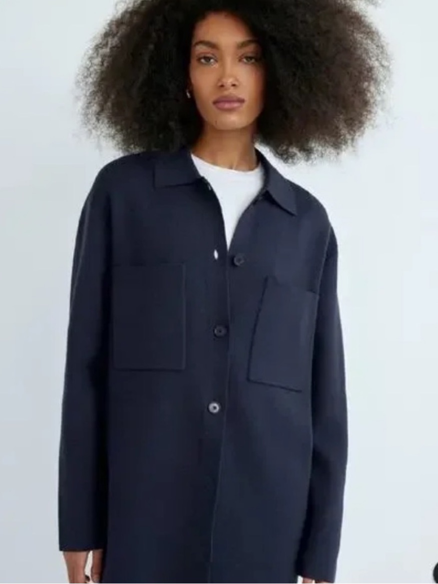Aritzia Babaton Society Sweater Navy